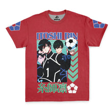 Load image into Gallery viewer, Itoshi Rin Blue Lock Streetwear T-Shirt