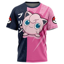 Load image into Gallery viewer, Jigglypuff Attack Pokemon T-Shirt