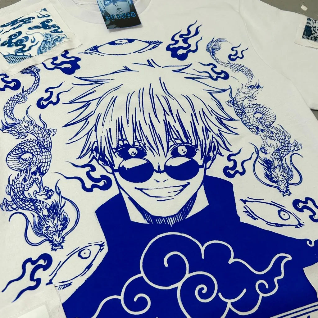 Jujutsu Kaisen Gojo Anime Sorcerer Tee Graphic T-Shirt