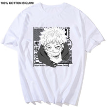 Load image into Gallery viewer, Jujutsu Kaisen Anime Itadori Yuji Graphic Tee T-Shirt