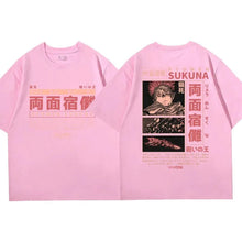 Load image into Gallery viewer, Ryomen Sukuna Cursed King Anime T-Shirt Jujutsu Kaisen Graphic