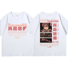 Load image into Gallery viewer, Ryomen Sukuna Cursed King Anime T-Shirt Jujutsu Kaisen Graphic
