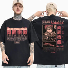 Load image into Gallery viewer, Ryomen Sukuna Cursed King Anime T-Shirt Jujutsu Kaisen Graphic