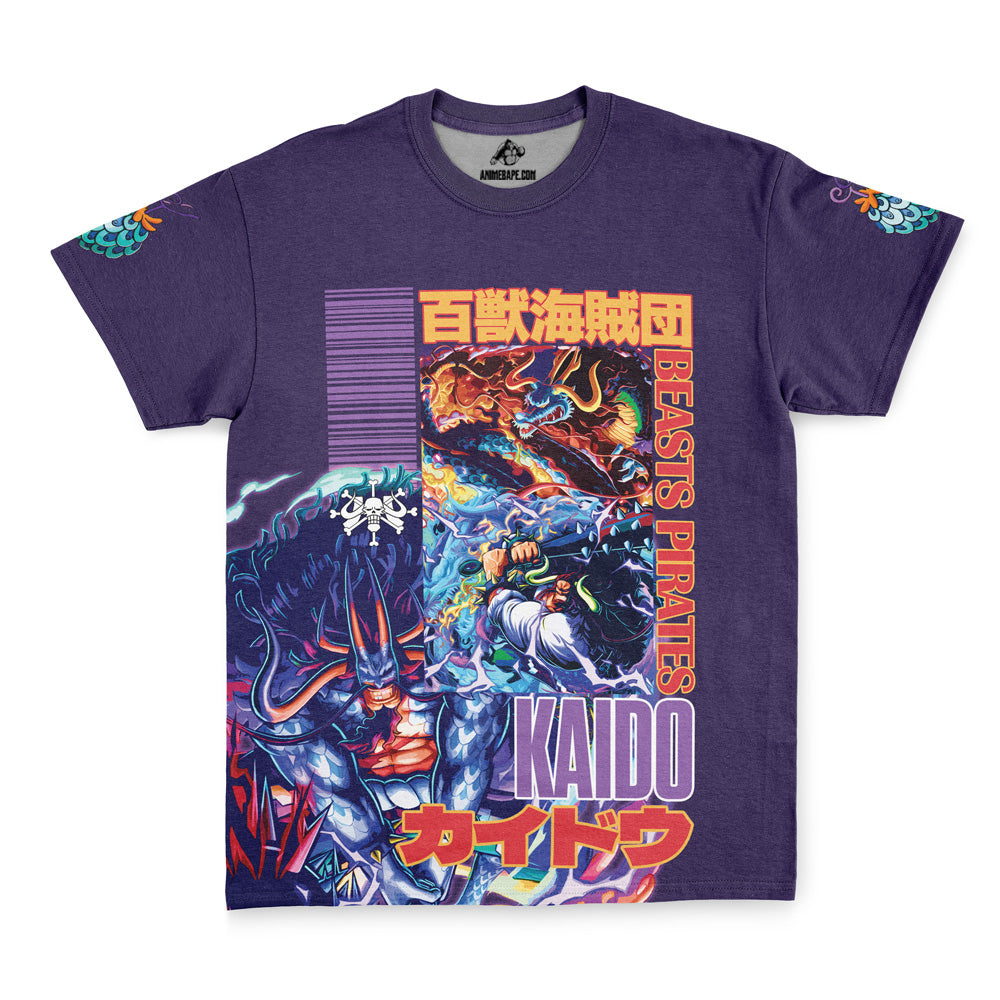 Streetwear Kaido V2 One Piece Pirates T-Shirt