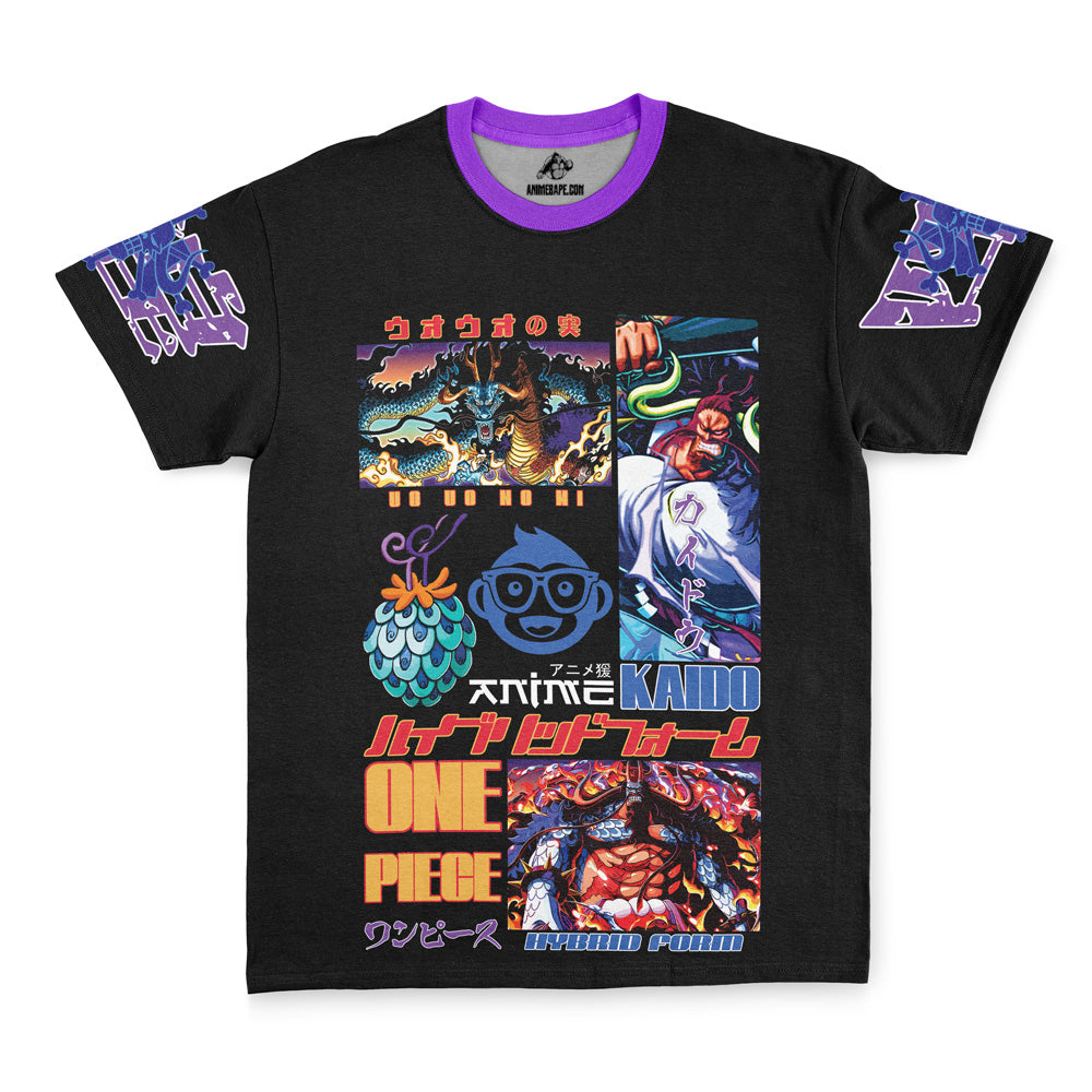 Streetwear Kaido V3 One Piece Pirates T-Shirt
