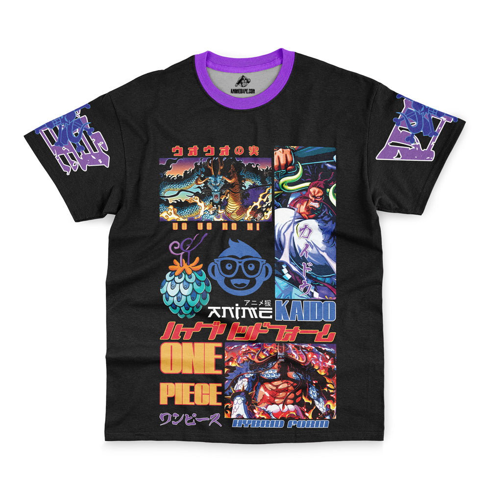 Streetwear Kaido V3 One Piece Pirates T-Shirt