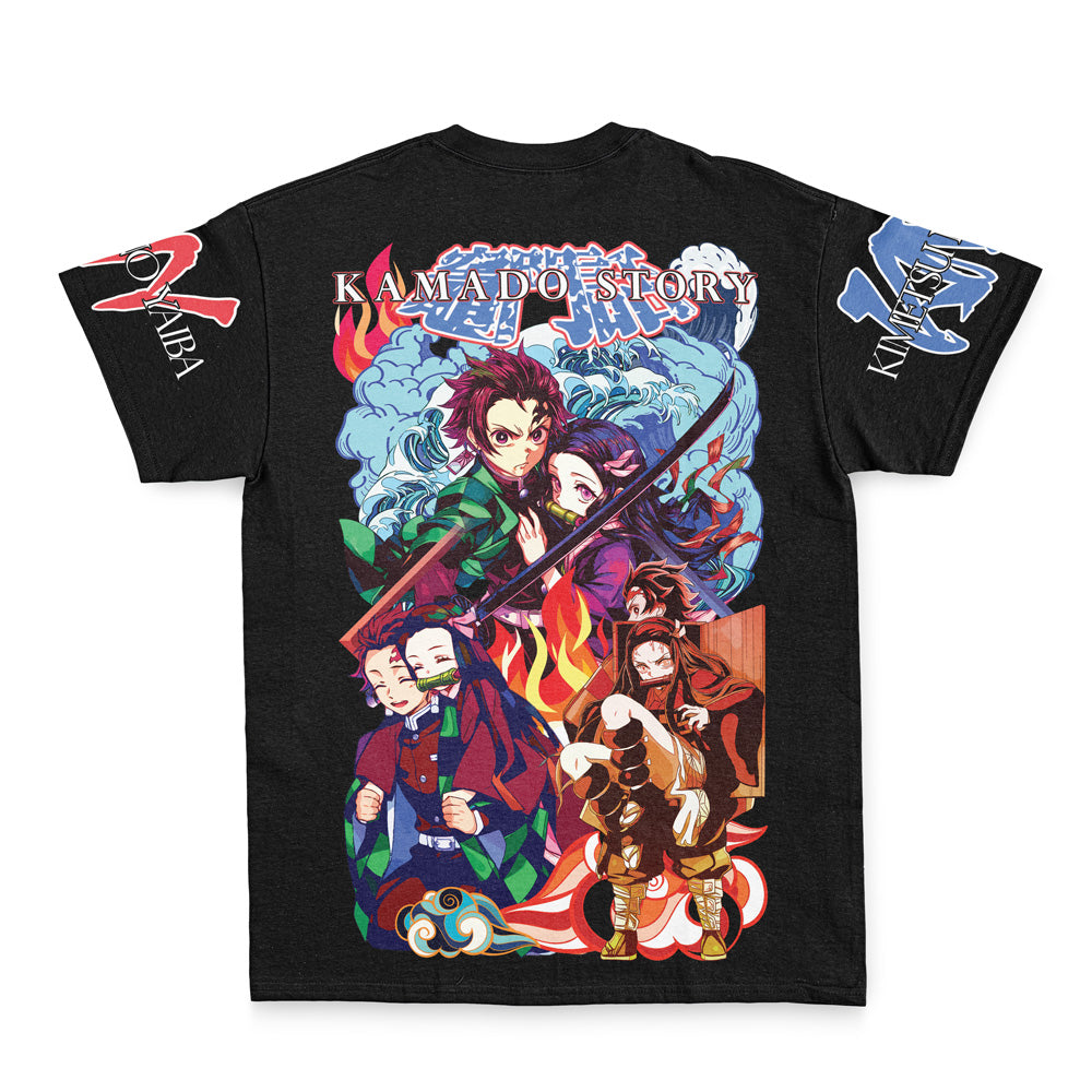 Streetwear Kamado Story Demon Slayer T-Shirt