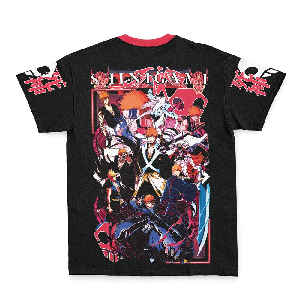 Streetwear Kurosaki Ichigo V4 Bleach T-Shirt