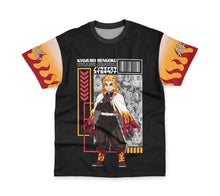 Load image into Gallery viewer, Kyojuro Rengoku Demon Slayer Streetwear T-Shirt