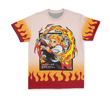 Load image into Gallery viewer, Kyojuro Rengoku Haori Demon Slayer Streetwear T-Shirt