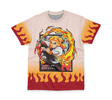 Load image into Gallery viewer, Kyojuro Rengoku Haori Demon Slayer Streetwear T-Shirt