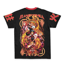 Load image into Gallery viewer, Streetwear Kyojuro Rengoku V3 Demon Slayer T-Shirt