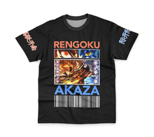 Load image into Gallery viewer, Kyojuro Rengoku Vs Akaza Demon Slayer Streetwear T-Shirt