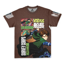 Load image into Gallery viewer, Levi Ackerman V3 Attack On Titan Streetwear T-Shirt