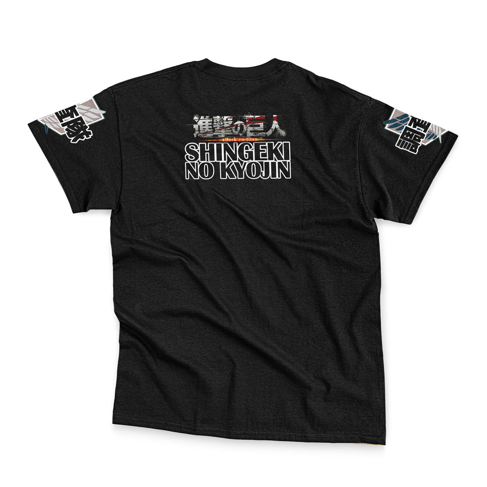 Levi Ackerman X Beast Titan Attack On Titan Streetwear T-Shirt