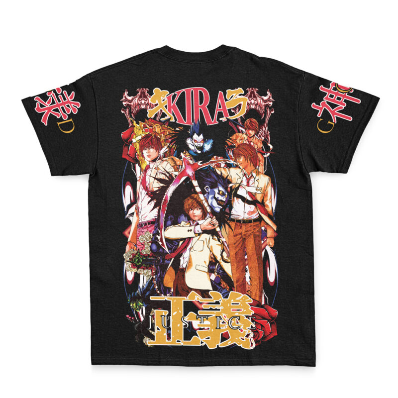 Light Yagami V2 Death Note Streetwear T-Shirt