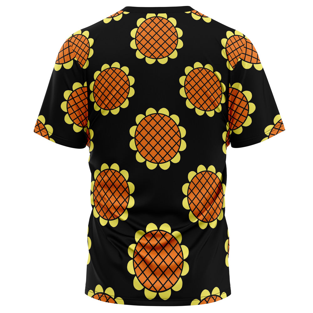 Monkey D. Luffy Black Dressrosa One Piece Pirates T-Shirt