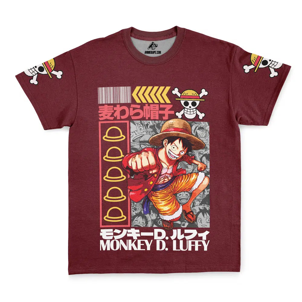Monkey D. Luffy V2 One Piece Streetwear T-Shirt