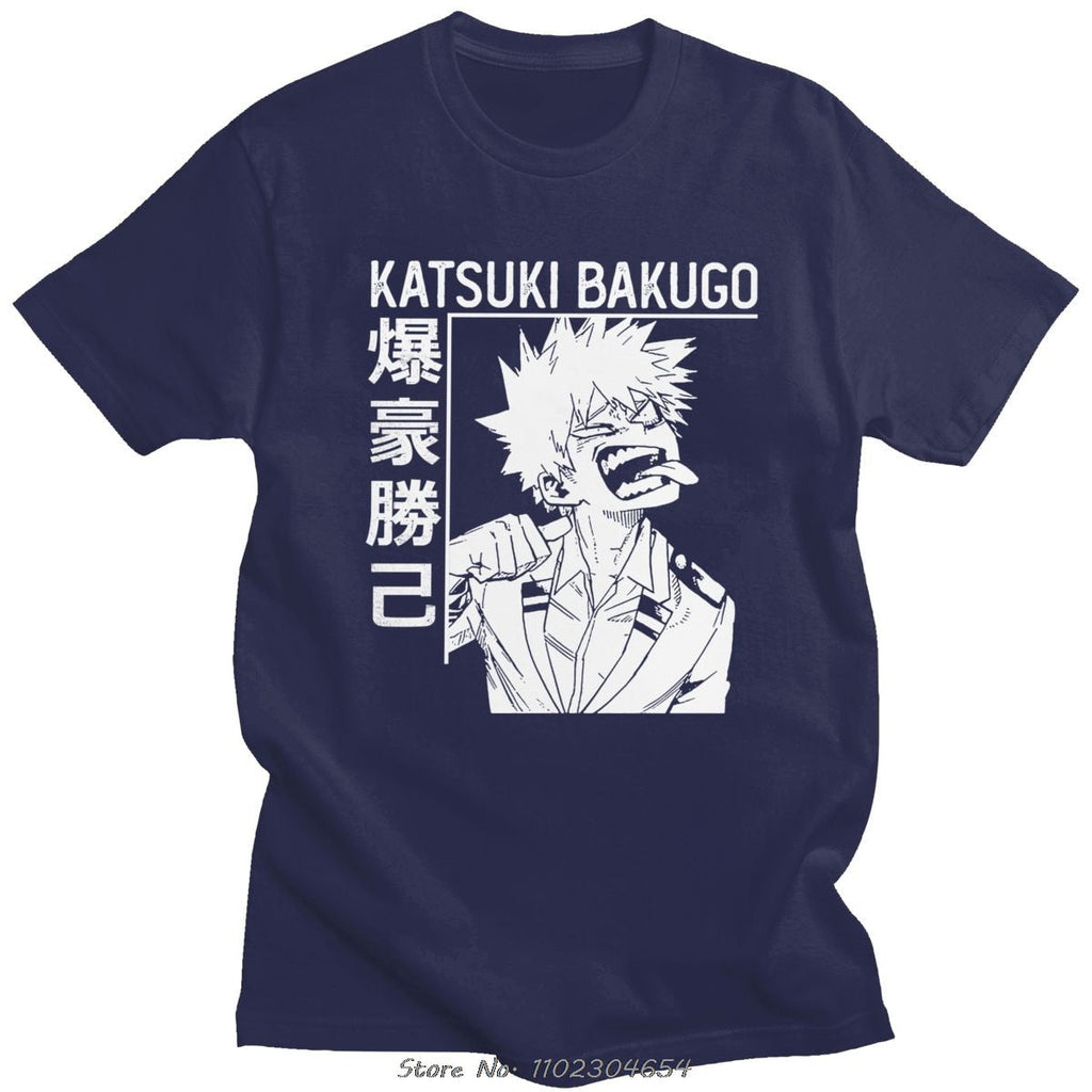 My Hero Academia Bakugo Manga Anime Tee Graphic T-Shirt
