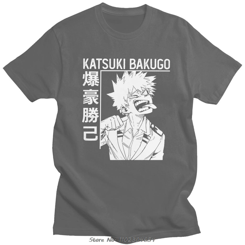 My Hero Academia Bakugo Manga Anime Tee Graphic T-Shirt