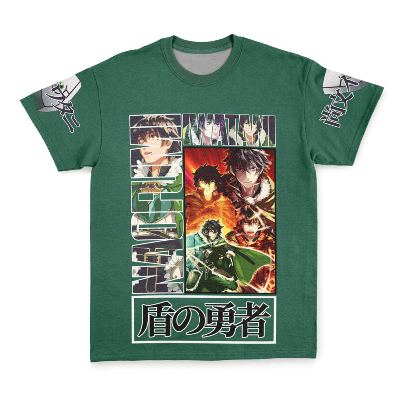 Naofumi Iwatani The Rising Of The Shield Hero Streetwear T-Shirt