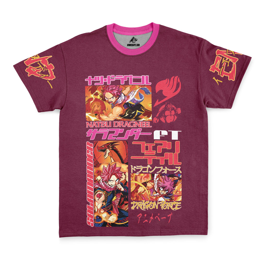 Natsu Dragneel V2 Fairy Tail Streetwear T-Shirt