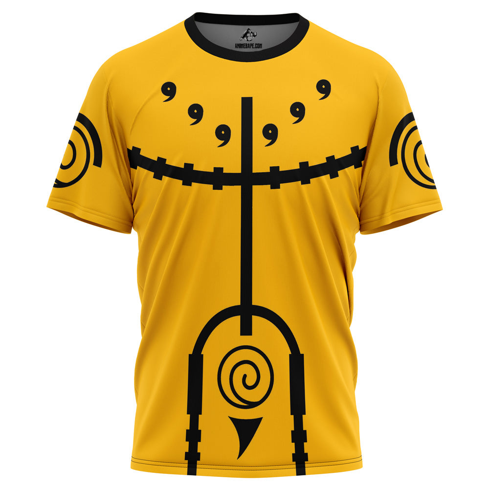 Nine-Tails Chakra Mode Naruto T-Shirt