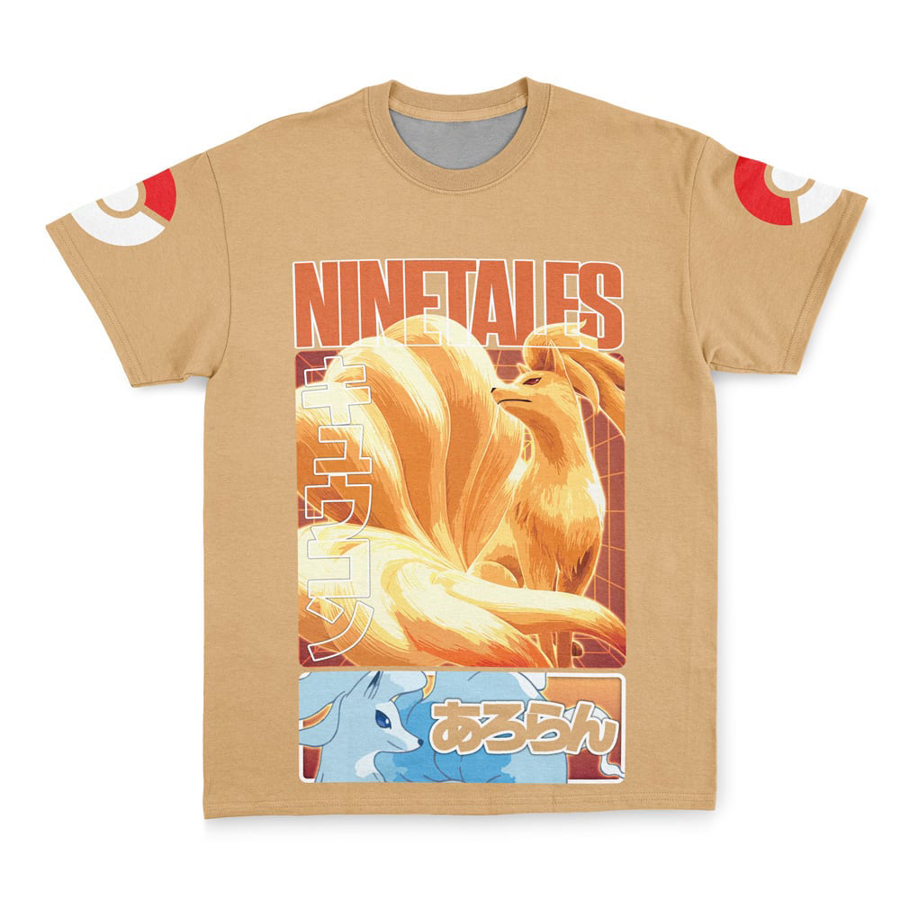 Ninetales Pokemon Streetwear T-Shirt