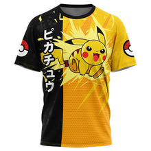 Load image into Gallery viewer, Pikachu Attack Pokemon T-Shirt