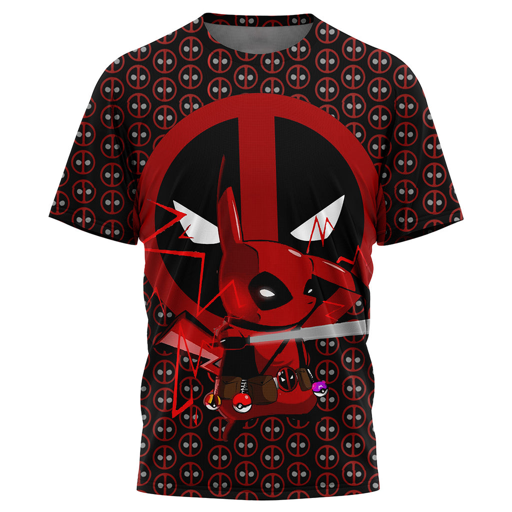 Pikachu Deadpool T-Shirt For Women