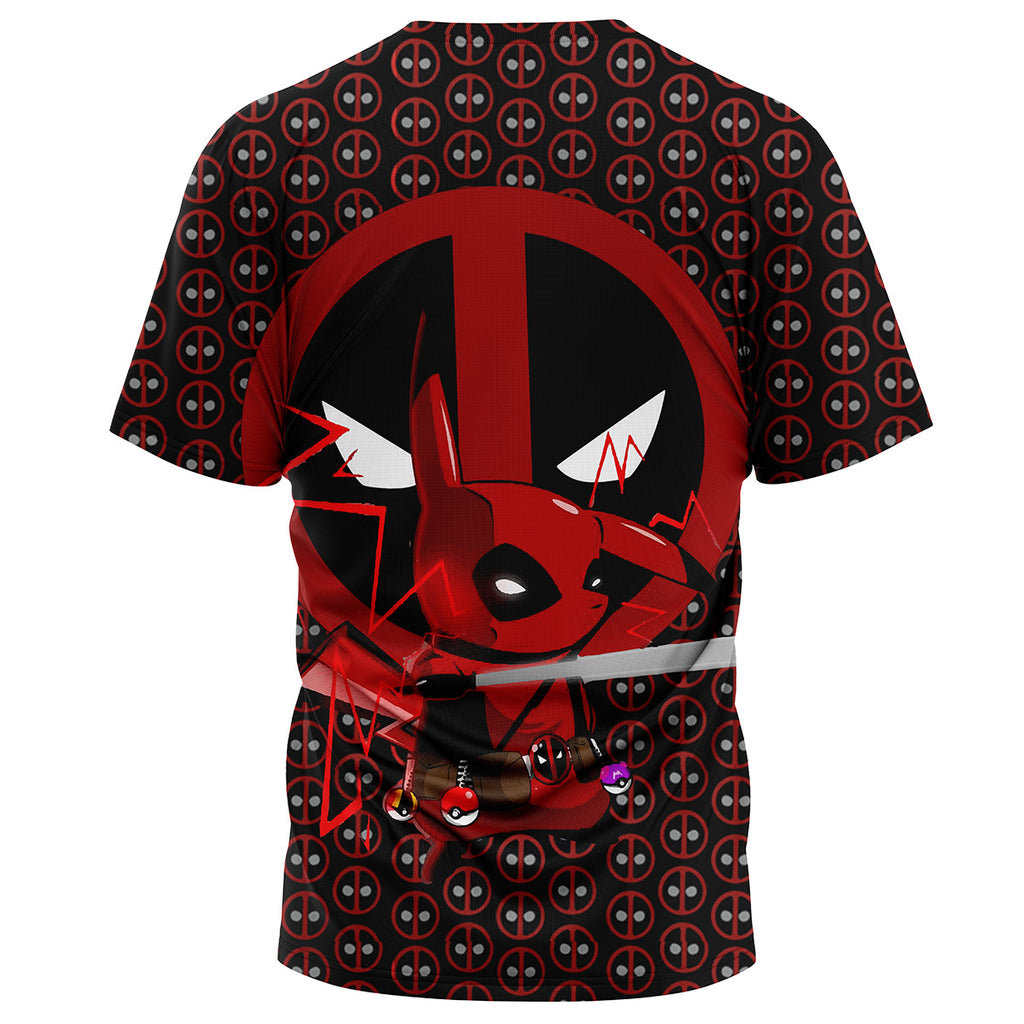 Pikachu Deadpool T-Shirt For Women