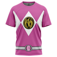 Load image into Gallery viewer, Pink Ranger Mighty Morphin Power Rangers T-Shirt