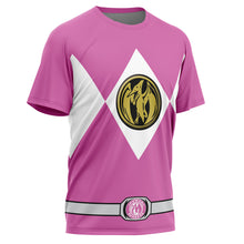 Load image into Gallery viewer, Pink Ranger Mighty Morphin Power Rangers T-Shirt