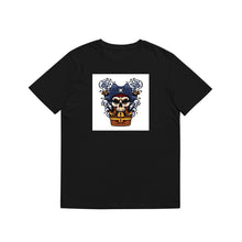 Load image into Gallery viewer, Pirate Skull with Treasure Chest and Waves T-Shirts