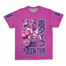 Load image into Gallery viewer, Poison Type Pokemon Streetwear T-Shirt