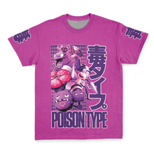 Load image into Gallery viewer, Poison Type Pokemon Streetwear T-Shirt