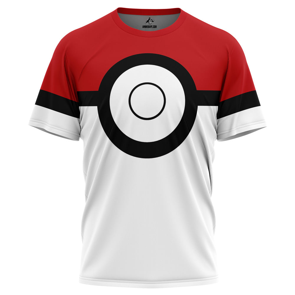 Pokeball Pokemon T-Shirt For Women