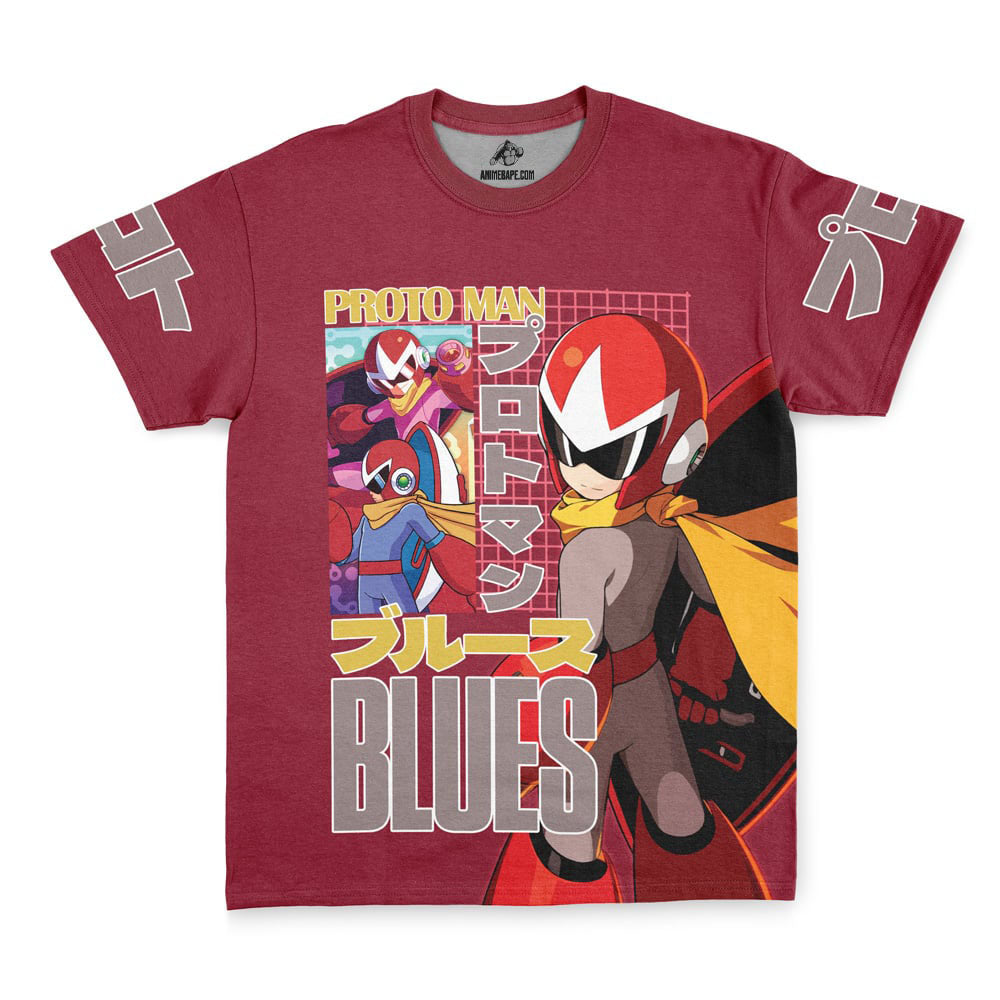 Proto Man Mega Man Streetwear T-Shirt