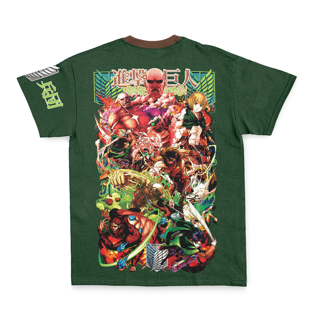 Return To Shiganshina Attack On Titan Streetwear T-Shirt