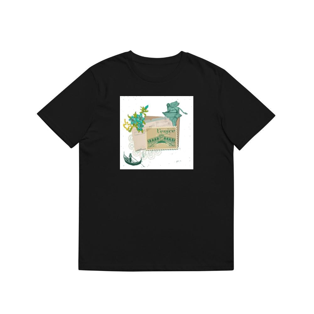 Rialto Bridge, Lion, and Gondola Collage T-Shirts