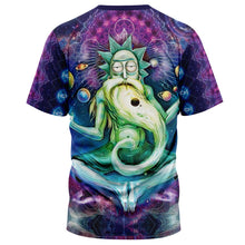 Load image into Gallery viewer, Rick And Morty Trippy Cosmic Rick T-Shirt