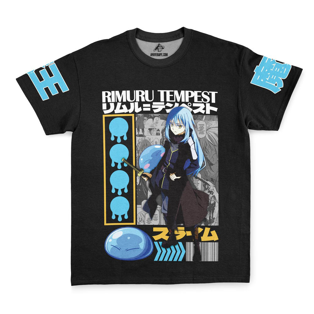 Rimuru Tempest V2 That Time I Got Reincarnated As A Slime Streetwear T-Shirt