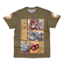 Load image into Gallery viewer, Rock Type Pokemon Streetwear T-Shirt