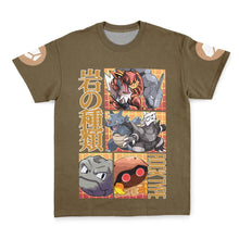 Load image into Gallery viewer, Rock Type Pokemon Streetwear T-Shirt