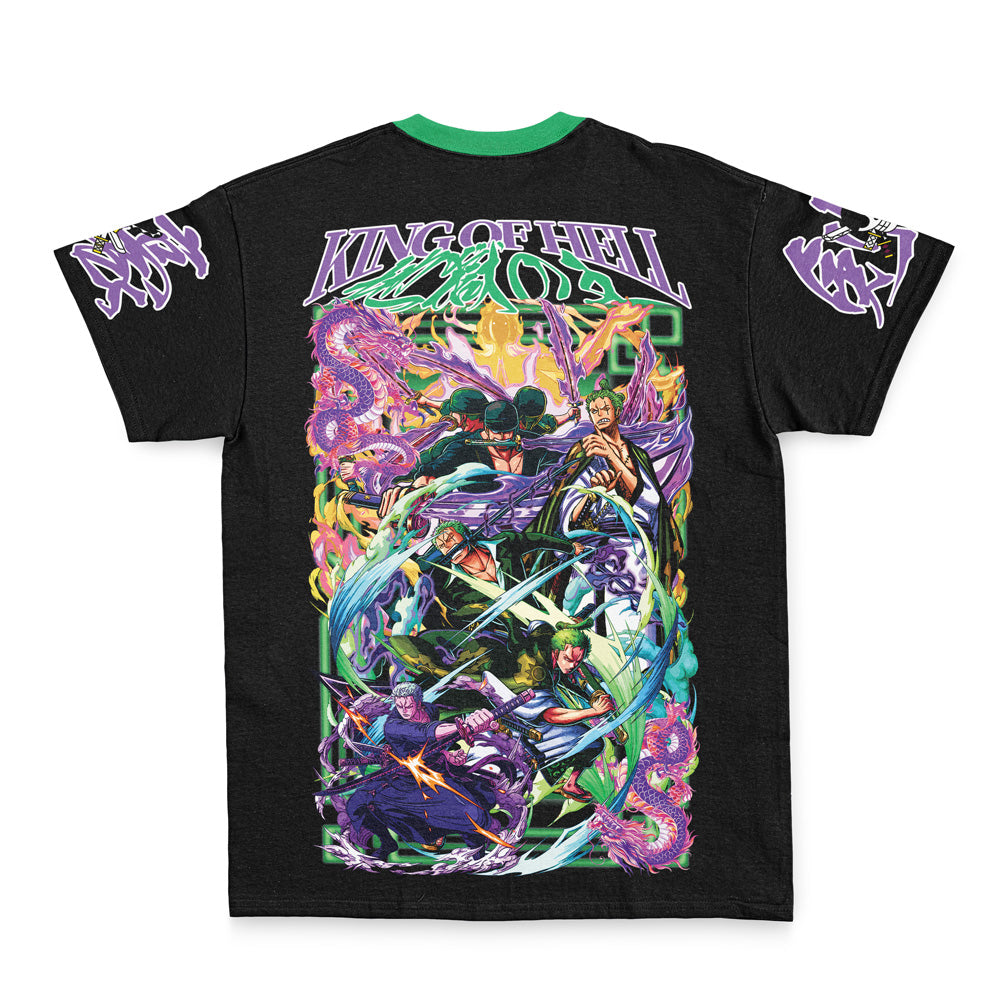 Roronoa Zoro V4 One Piece Pirates Streetwear T-Shirt