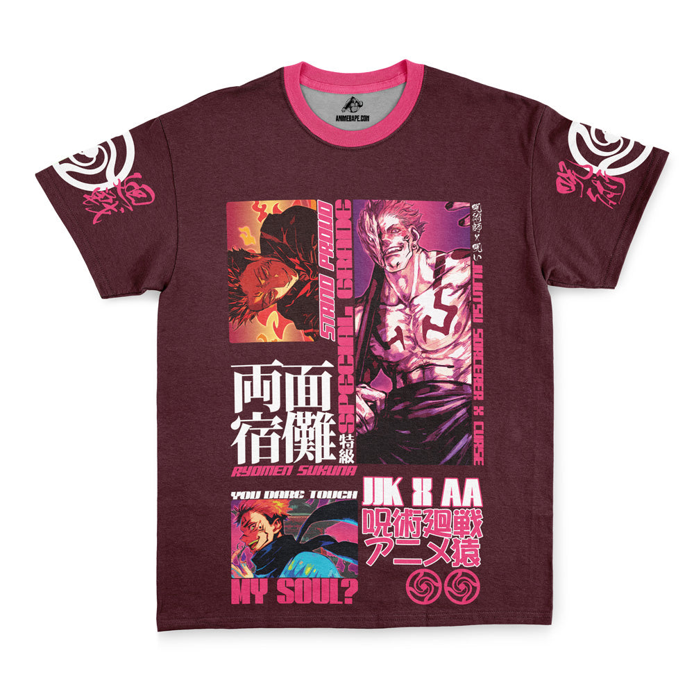 Ryomen Sukuna V2 Jujutsu Kaisen Streetwear T-Shirt