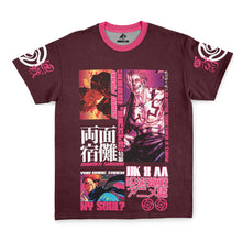 Load image into Gallery viewer, Ryomen Sukuna V2 Jujutsu Kaisen Streetwear T-Shirt