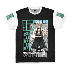 Load image into Gallery viewer, Sanemi Shinazugawa Demon Slayer Streetwear T-Shirt