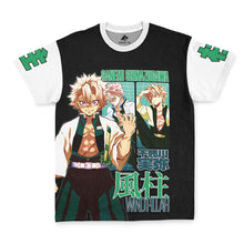 Load image into Gallery viewer, Sanemi Shinazugawa V2 Demon Slayer Streetwear T-Shirt