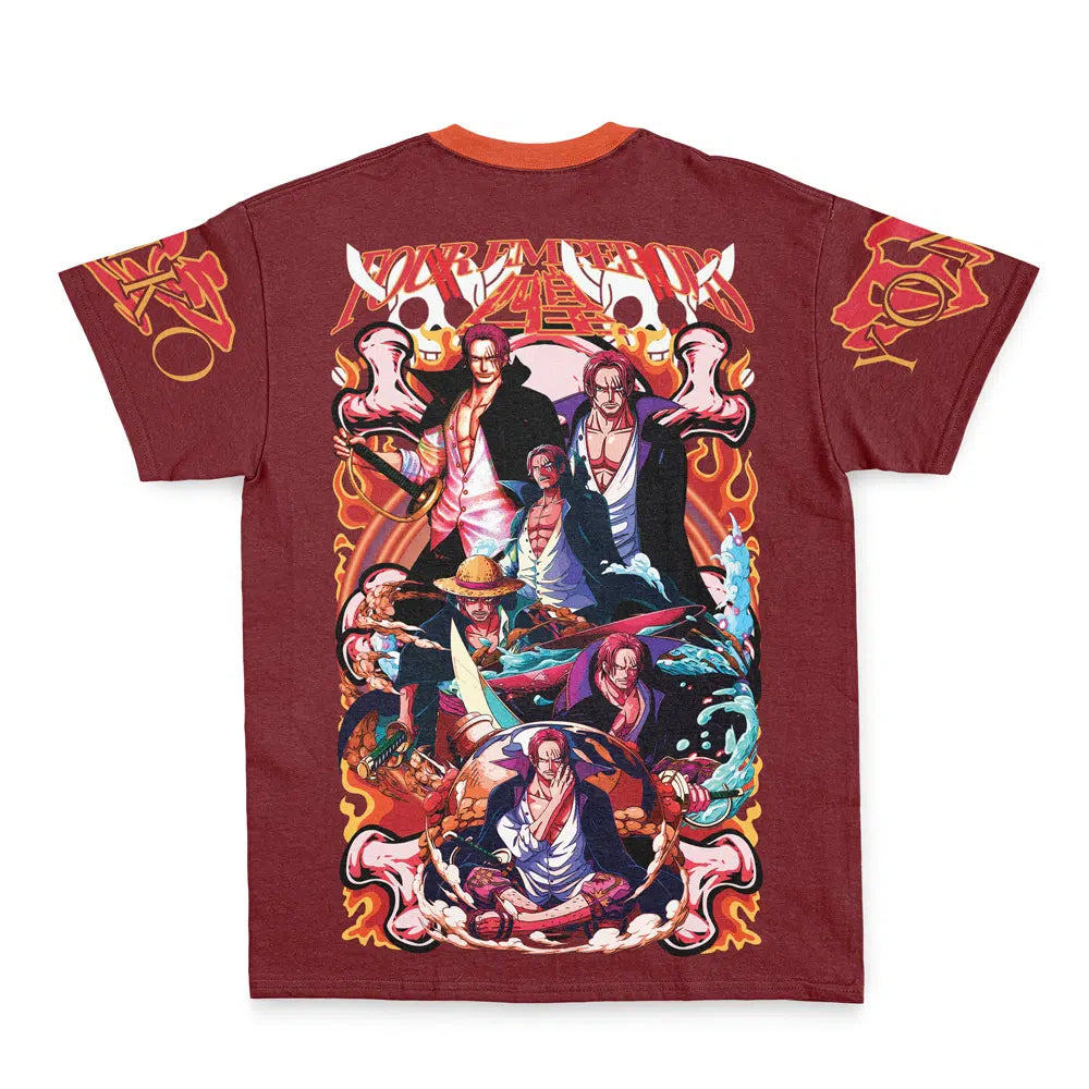 Shanks V3 One Piece Pirates Streetwear T-Shirt